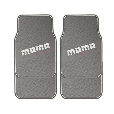 Afbeelding van Vloermattenset voor auto Momo 009 Universeel Zwart/Rood (4 pcs)