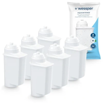 Afbeelding van Wessper Waterfilterpatroon 6 Stuks TZ700D3, 467873, 575491, Brita Intenza Filter voor Koffiemachines Compatibel met Siemens EQ 6,9, TI305206RW, Bosch TCZ7003 TCZ 7003 TCZ7033