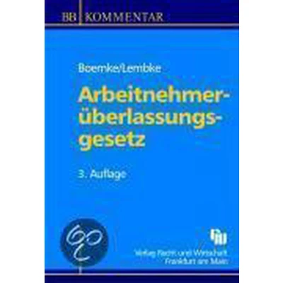 Afbeelding van AÜG Arbeitnehmerüberlassungsgesetz