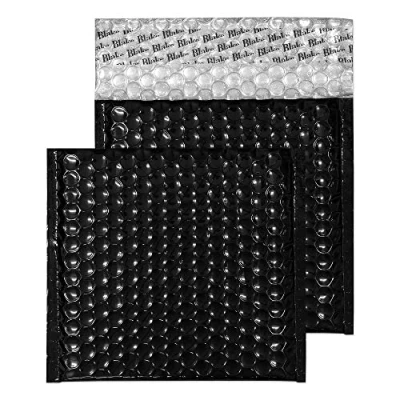 Afbeelding van Blake Padded Bubble Enveloppen Peel &amp; Seal 100 stuks. CD 165 x mm Olie Zwart
