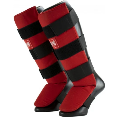 Afbeelding van Super Pro Combat Gear Scheenbeschermer Savior Rood/Wit Large