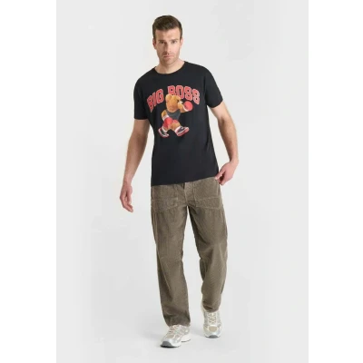 Afbeelding van Le Temps Des Cerises Bishop Tshirt print, Heren, Maat: XS, Noir