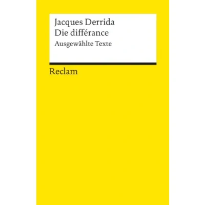 Afbeelding van Die différance