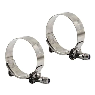 Afbeelding van (2 Stuks) 89 97mm 304 Rvs T Bolt Slangklem Heavy Duty Pijpklemmen