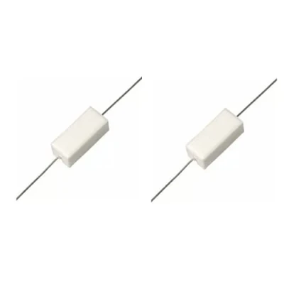Afbeelding van 2 weerstanden 5 W 4,7 ohm draad 1/6036