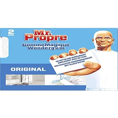 Afbeelding van 12x Mr. Propre Schoonmaakmiddel Wondergom Original 2 stuks