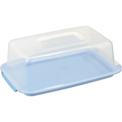 Afbeelding van Sunware Club Cuisine Cakedoos 3.75L Transparant/Blauw