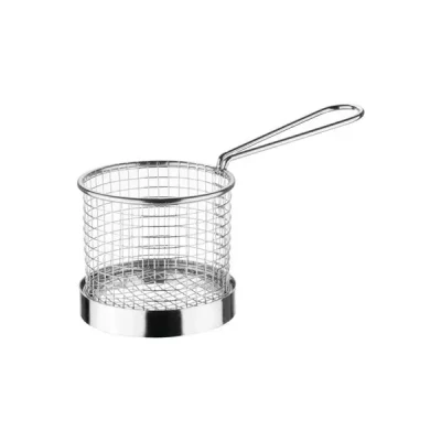 Afbeelding van Olympia RVS fritesmand met handgreep 9,5cm