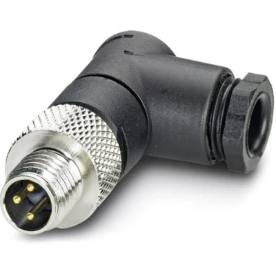 Afbeelding van Phoenix Contact 1699902 Sensor/actuator connector, niet geassembleerd M8 Aantal polen: 3 Stekker, haaks 1 stuk(s)