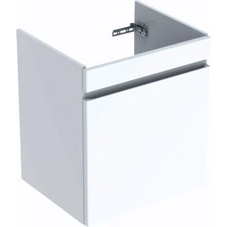 Afbeelding van Geberit renova plan wastafelonderkast 1 lade 53 6x44 6x60 6cm wit gelakt hoogglanzend 501905011 501 905 01