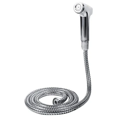 Afbeelding van Bidet Sprayer Kit, multifunctionele handheld toilet douche sproeier slang houder muur beugel set, 47.2inch