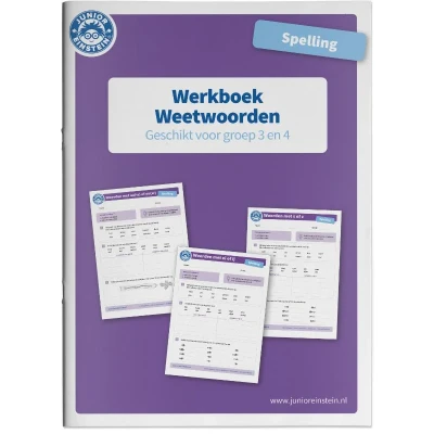 Afbeelding van Spelling Weetwoorden geschikt voor groep 3 en 4 Werkboek (Paperback)