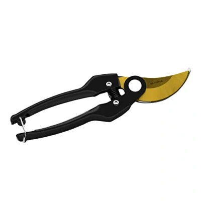 Afbeelding van Altuna Tuinschaar met 1 hand, model T110 22, bypass snit voor precisiewerk, robuust en zeer licht, gereedschap intensief gebruik, van gesmeed titanium