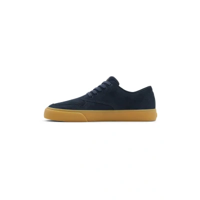 Afbeelding van Element Topaz Sneakers laag, Heren, Maat: 46, Navy gum Veloursleer