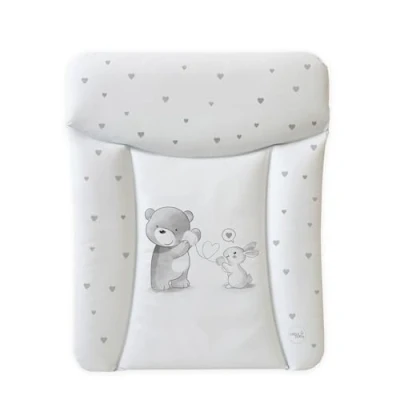 Afbeelding van Ceba Baby® Zacht aankleedkussen 50 x 70 cm, baby aankleedkussen, voor jongens en meisjes, waterdicht, afwasbaar, Oeko Tex® standaard 100, made in EU, liefdesgesprek