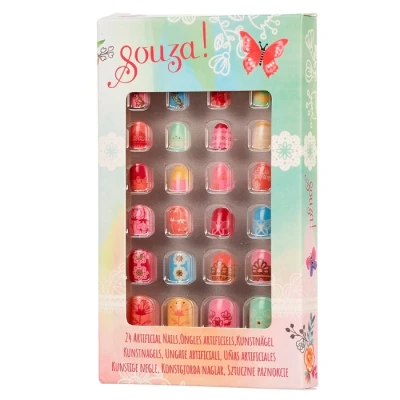 Afbeelding van Souza for kids plaknagels bloemen 24st