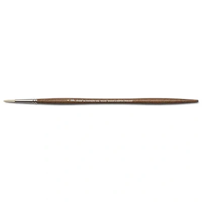 Afbeelding van Winsor &amp; Newton 5010503 Professionele synthetische Olieverfpenselen met hoge elasticiteit en duurzaamheid, ergonomisch handvat voor olieverf alkydverf Rond borstel Nr. 3