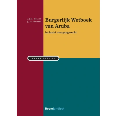 Afbeelding van Burgerlijk Wetboek van Aruba (Paperback)