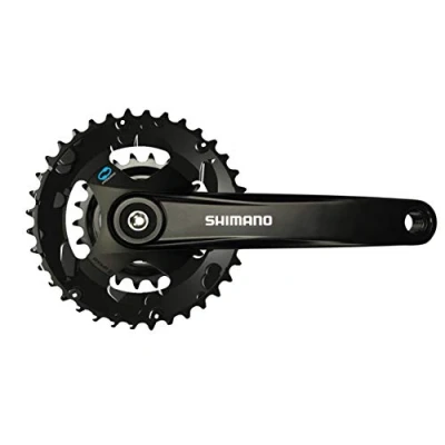Afbeelding van Shimano Crankstel Altus M315 2 36 22t 7/8s 175 Mm Zwart