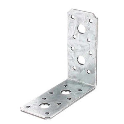 Afbeelding van Alberts 50x hoekverbinding bouw hoek houtverbinding geperforeerd paneel 90x90x40mm