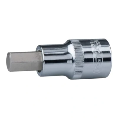 Afbeelding van KS Tools 918.1609 1/2&quot; CHROMEplus Bit dopsleutel binnenzeskant, kort, 9mm