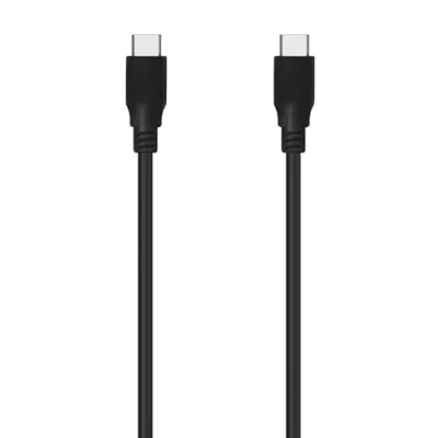 Afbeelding van USB C kabel Aisens A107 0703 Zwart 1,5 m (1 Stuks)