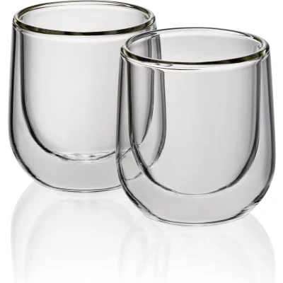Afbeelding van Espressokop Kela Fontana Transparant 60ml (Set van 2)