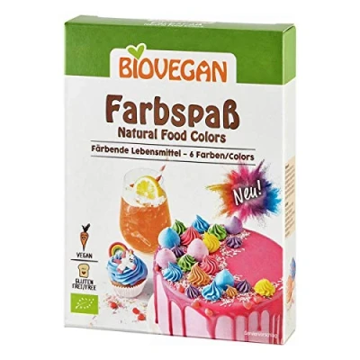 Afbeelding van BioVegan Natuurlijke Kleurpoeder Biologisch 6 kleuren (6x8g)