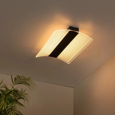 Afbeelding van Lucide ALINE Wandlamp Badkamer LED 1x12W 3000K IP44 Transparant