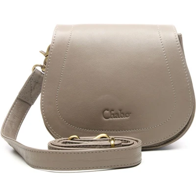 Afbeelding van Chabo Susy Saddle Bag grey Damestas
