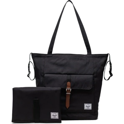 Afbeelding van Herschel luiertas Retreat Tote / Diaper Bag 18,5 L Black zwart