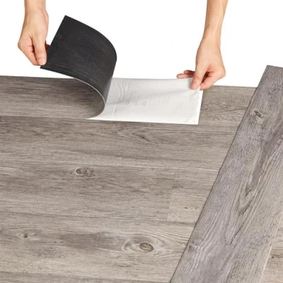 Afbeelding van PVC laminaat zelfklevend set van 42 Grey Alaska 5,85 m²