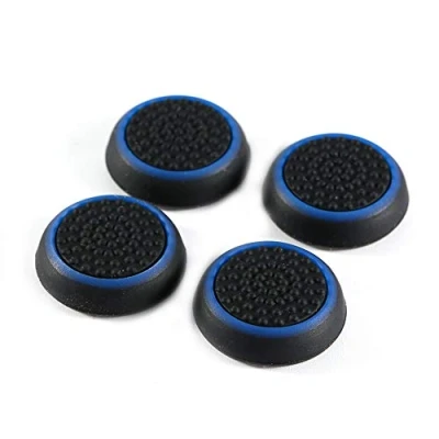 Afbeelding van Cover 4 Stuks Vervanging Siliconen Controller Thumb Stick Grip Joystick Voor PS3 Cover(blauw)