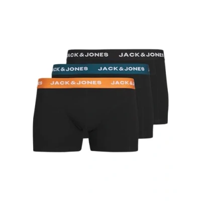 Afbeelding van JACK&amp;JONES ADDITIONALS JACJONAS SOLID TRUNKS 3 PACK Heren Onderbroek Maat XL