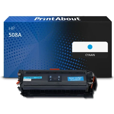 Afbeelding van Huismerk HP 508A (CF361A) Toner Cyaan