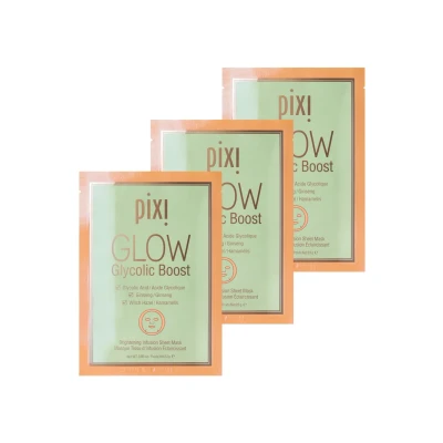 Afbeelding van Pixi GLOW Boost Sheet MASK 23G Masker, Dames, Maat: 23 g,
