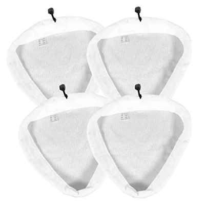 Afbeelding van Spares2go Microvezel reinigingsdoekje voor Vileda en Vida stoomreiniger (2, 4, 6 of 8) 4 Steam Cover Pads