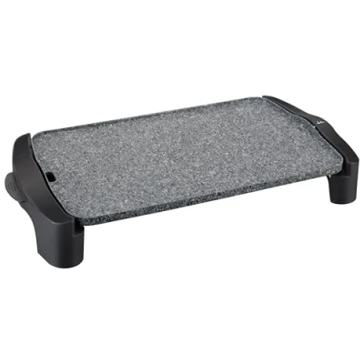 Afbeelding van Jata GR558 Braadijzer, antikleef, krasbestendig, 2500 W, afmetingen 46 x 28 cm, M vormbestendigheid, gemaakt in Spanje, eenvoudig te reinigen, sausbakje (keramisch materiaal)