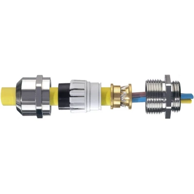 Afbeelding van Wiska 10065018 Wartel M20 Messing 50 stuk(s)