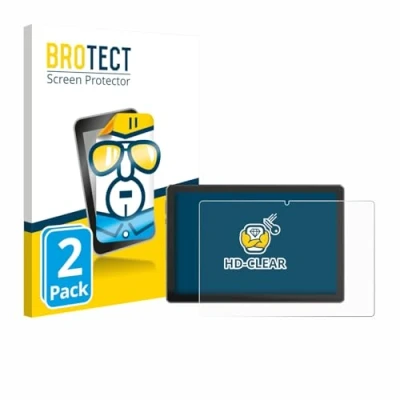 Afbeelding van BROTECT Screenprotector voor HotLight C11 10&quot; Folie Beschermfolie transparant (2 Stuks)