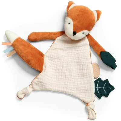 Afbeelding van Sebra knuffeldoek sparky vos