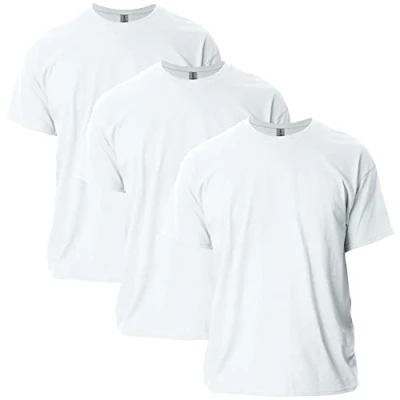 Afbeelding van Gildan heren Ultra Katoenen T shirt, Stijl G2000, Wit, XXL