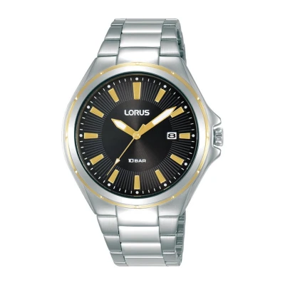 Afbeelding van Lorus RH942PX9 Horloge staal zilver en goudkleurig zwart 40 mm
