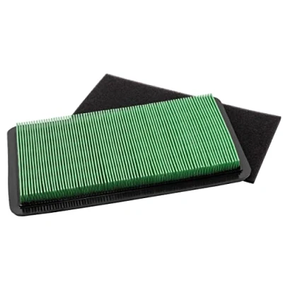 Afbeelding van vhbw Filterset compatibel met Honda GCV520, GCV530, GXV520, GX440, GXV530, GXV530 U grasmaaiermotor, 2 x reservefilters (luchtfilter, voorfilter)