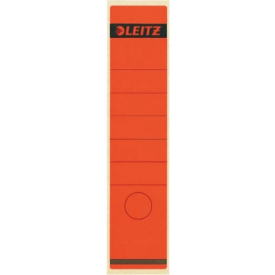 Afbeelding van Rugetiket Leitz breed/lang 62x285mm zelfklevend rood
