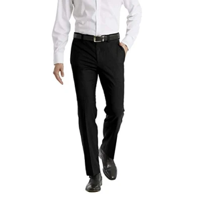 Afbeelding van Calvin Klein Moderne pasvorm broek voor heren, Zwart, 32W / 30L