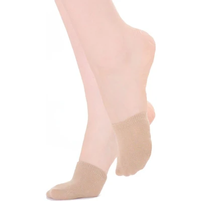 Afbeelding van Topsocks teensokjes katoen zandkleur one size