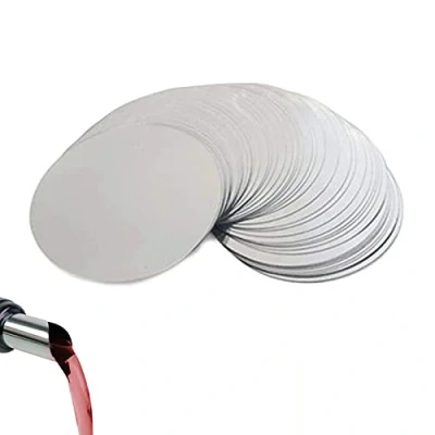 Afbeelding van 20 Stuks Druppelvrije Wijnschenktuit, Wijnschenker, Herbruikbare wijn Schenker, Schenker voor Wijnflessen, Elegant Schenken (Zilver)