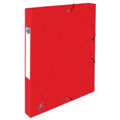 Afbeelding van Elastobox Oxford Top File+ A4 25mm rood