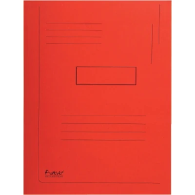 Afbeelding van Dossiermap Exacompta Forever 290gr 2kleppen Rood